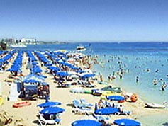 Larnaca Cyprus Beach